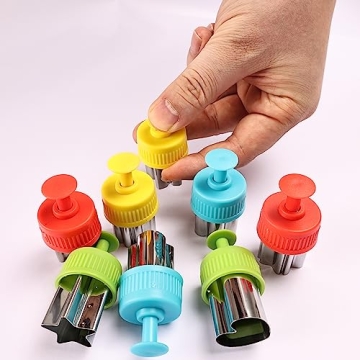 Fun Vegetable Cutter Shapes Set for Kids Meals