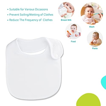 Organic Cotton Bandana Bibs for Babies - Soft, Absorbent, Unisex