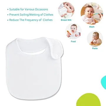 Organic Cotton Bandana Bibs for Babies - Soft, Absorbent, Unisex