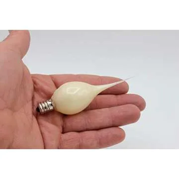 Elegant Pearlized Candle Light Bulbs - 10 Pack - 5 Watt