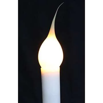 Elegant Pearlized Candle Light Bulbs - 10 Pack - 5 Watt