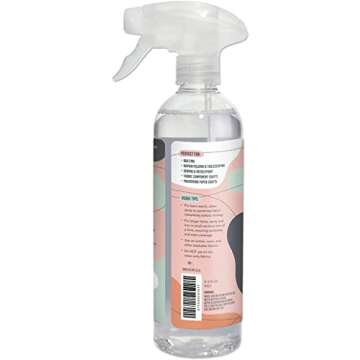 Magic Premium Quilting & Crafting Spray Bottle Fabric Spray for Cutting, Creasing, & Sewing Best Press Spray Starch for Quilting to Flatten Seams & Wrinkles Wrinkle Spray (16oz Trigger)