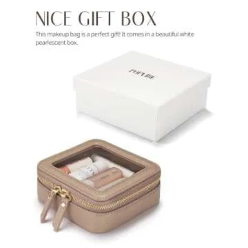 Elegant Popvibe Mini Makeup Bag for Travel and Essentials