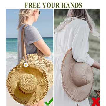 YATOISUR Travel Hat Clip - Secure & Stylish Hat Holder