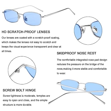 Stylish Dollger Retro Sunglasses with UV Protection