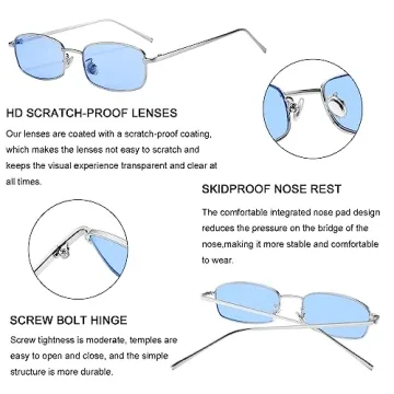 Stylish Dollger Retro Sunglasses with UV Protection