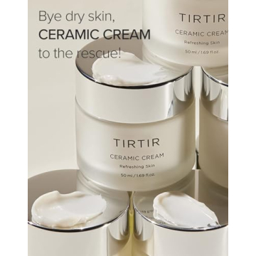 Hydrating TIRTIR Ceramic Cream for Glowing Skin Moisturizer
