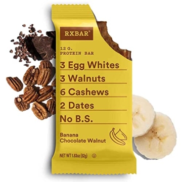 RXBAR Protein Bar Variety Pack - 12 Count of 6 Flavors