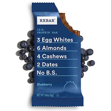 RXBAR Protein Bar Variety Pack - 12 Count of 6 Flavors