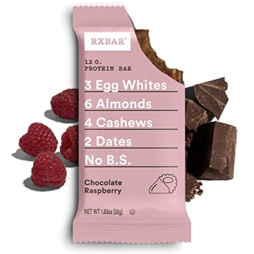 RXBAR Protein Bar Variety Pack - 12 Count of 6 Flavors