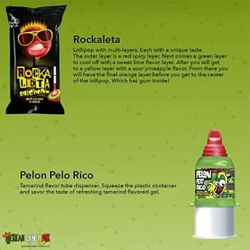 Mexican Candy Assortment Bag Mix (20 COUNT). Best Mexican Snacks Variety of Spicy, Sweet and Sour Mexican Candies. Dulces Mexicanos. Perfect Mexican Candy Bulk Gift Set by Pawesome Things LLC