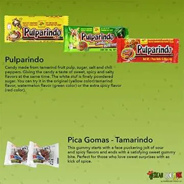 Mexican Candy Assortment Bag Mix (20 COUNT). Best Mexican Snacks Variety of Spicy, Sweet and Sour Mexican Candies. Dulces Mexicanos. Perfect Mexican Candy Bulk Gift Set by Pawesome Things LLC