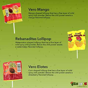 Mexican Candy Assortment Bag Mix (20 COUNT). Best Mexican Snacks Variety of Spicy, Sweet and Sour Mexican Candies. Dulces Mexicanos. Perfect Mexican Candy Bulk Gift Set by Pawesome Things LLC