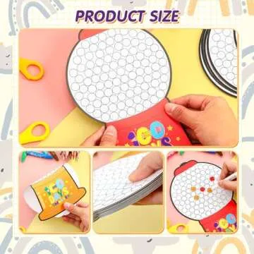 Lunmon 100 Days of School Gumball Crafts Color Matching Paper Gumball Machine 100th Day of School Craft Kit for Teacher Kids Celebration Party Classroom Activities Supplies(12 Pcs)