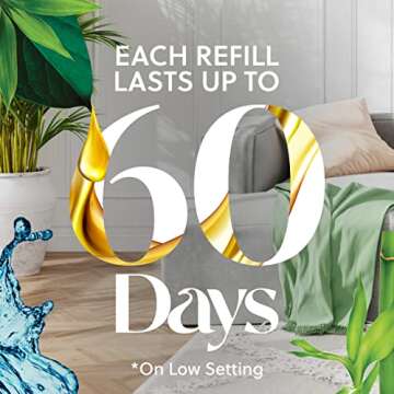 Air Wick Scented Oil Warmer with Essential Oils