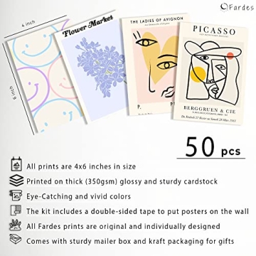 Danish Pastel Room Decor Aesthetic Wall Posters Kit