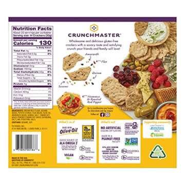 Crunchmaster Multi Grain Cracker (Pack Of 1) 21 Ounce