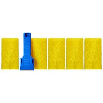 Cerama Bryte Ceramic Cooktop Cleaner (28 oz), Scraper and 5 Cleaning Pads Combo Kit