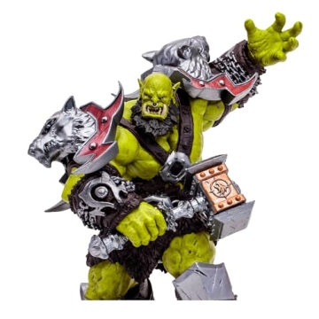 McFarlane Toys WoW Orc Warrior Shaman 1:12 Scale Rare Figure