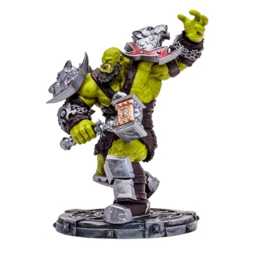 McFarlane Toys WoW Orc Warrior Shaman 1:12 Scale Rare Figure