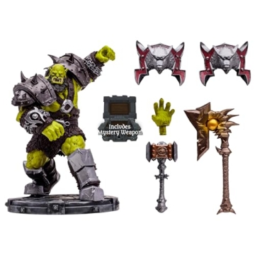 McFarlane Toys WoW Orc Warrior Shaman 1:12 Scale Rare Figure