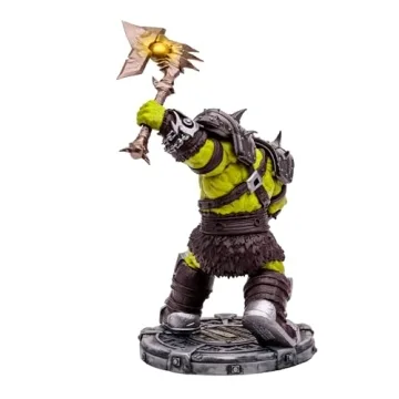 McFarlane Toys WoW Orc Warrior Shaman 1:12 Scale Rare Figure