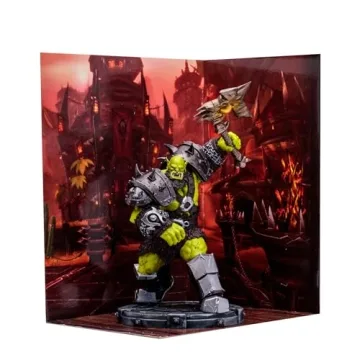 McFarlane Toys WoW Orc Warrior Shaman 1:12 Scale Rare Figure