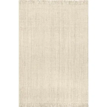 Stylish nuLOOM 6x9 Jute Area Rug for Eco-Friendly Homes