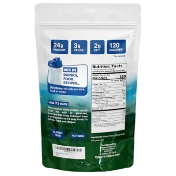 Pure Grass Fed Whey Protein Powder for Smoothies and Cooking