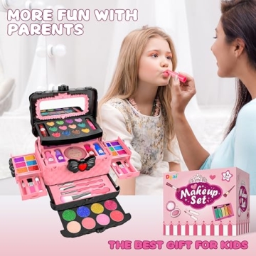 54 Pcs Kids Makeup Set - Non-Toxic & Washable Gifts