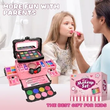 54 Pcs Kids Makeup Set - Non-Toxic & Washable Gifts
