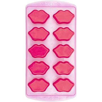 Fairly Odd Novelties Ice Cube Tray - Fun Kiss Shapes