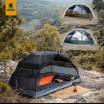 OneTigris COSMITTO Waterproof Backpacking Tent for 2