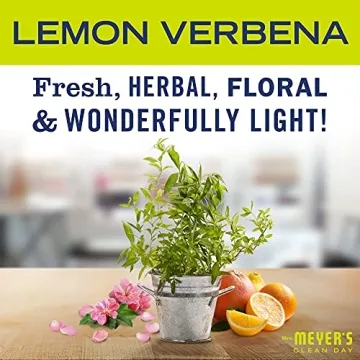Mrs. Meyer's Lemon Verbena Cleaner Spray Cruelty-Free 3 Pack