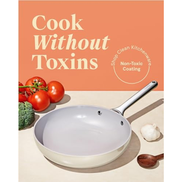 Caraway 8" Nonstick Ceramic Fry Pan - Versatile & Non Toxic