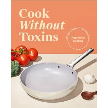 Caraway 8" Nonstick Ceramic Fry Pan - Versatile & Non Toxic