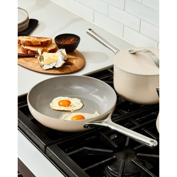 Caraway 8" Nonstick Ceramic Fry Pan - Versatile & Non Toxic
