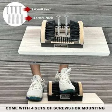 Bore Baby Boot Scrubber - Outdoor Heavy Duty Boot Scraper Brush & Shoe Mud Cleaner