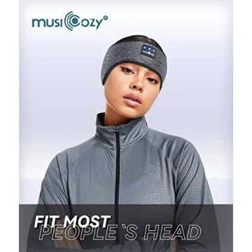 MUSICOZY Bluetooth 5.2 Sleep Headphones Wireless Comfort