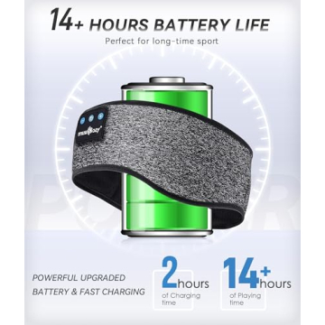 MUSICOZY Bluetooth 5.2 Sleep Headphones Wireless Comfort