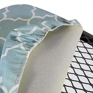 Homz Folding Ironing Board with Adjustable Height