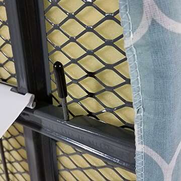 Homz Folding Ironing Board with Adjustable Height