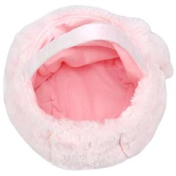 Plush Easter Bunny Basket for Kids & Decorations