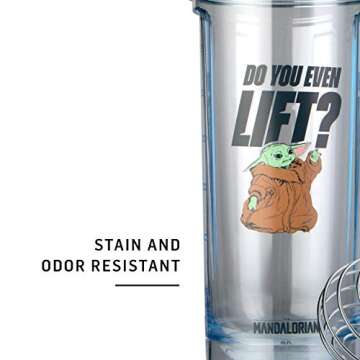 BlenderBottle Star Wars Shaker Bottle Pro Series Perfect for Protein Shakes and Pre Workout, 28-Ounce (Pack of 1)