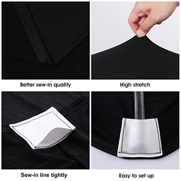 Stylish BDDC Spandex Table Covers for 4-Foot Tables