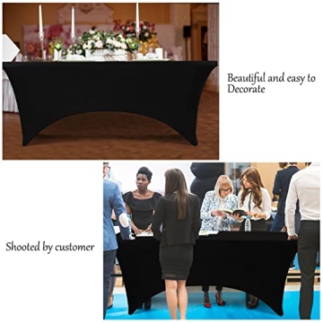 Stylish BDDC Spandex Table Covers for 4-Foot Tables