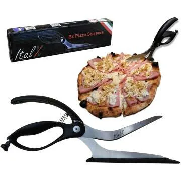 EZ Pizza Scissors - Efficient Pizza Cutter Server