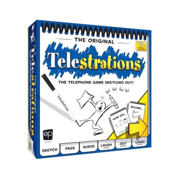 Telestrations Original 8-Player | A Fun Family Board Game for All Ages