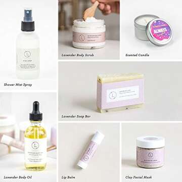 Aromatherapy Spa Gift Set for Her - Relaxation Experience