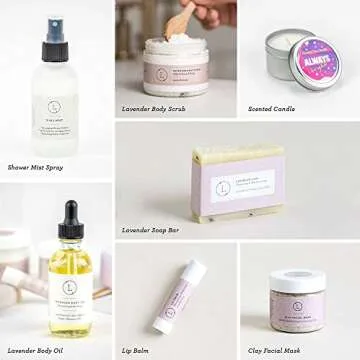 Aromatherapy Spa Gift Set for Her - Relaxation Experience